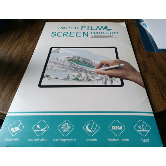 Ipad 13 Inch Plastic Screen Protector By Paper Film One Per Pack - Picture 1 of 5